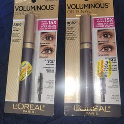 L'Oreal Paris Voluminous Original Mascara. L'oreal Paris Mascara. Volume Maximum Brush