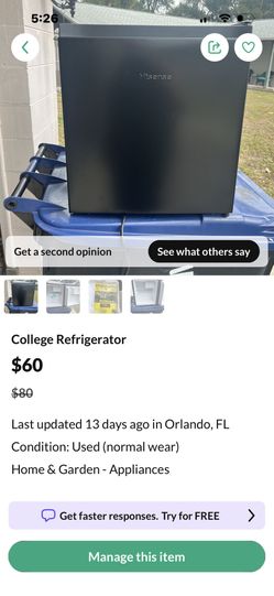 College Refrigerator 