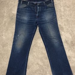 Vintage Levis Action Jeans Orange Tag Straight Leg Jeans Mens W38 L30Relaxed