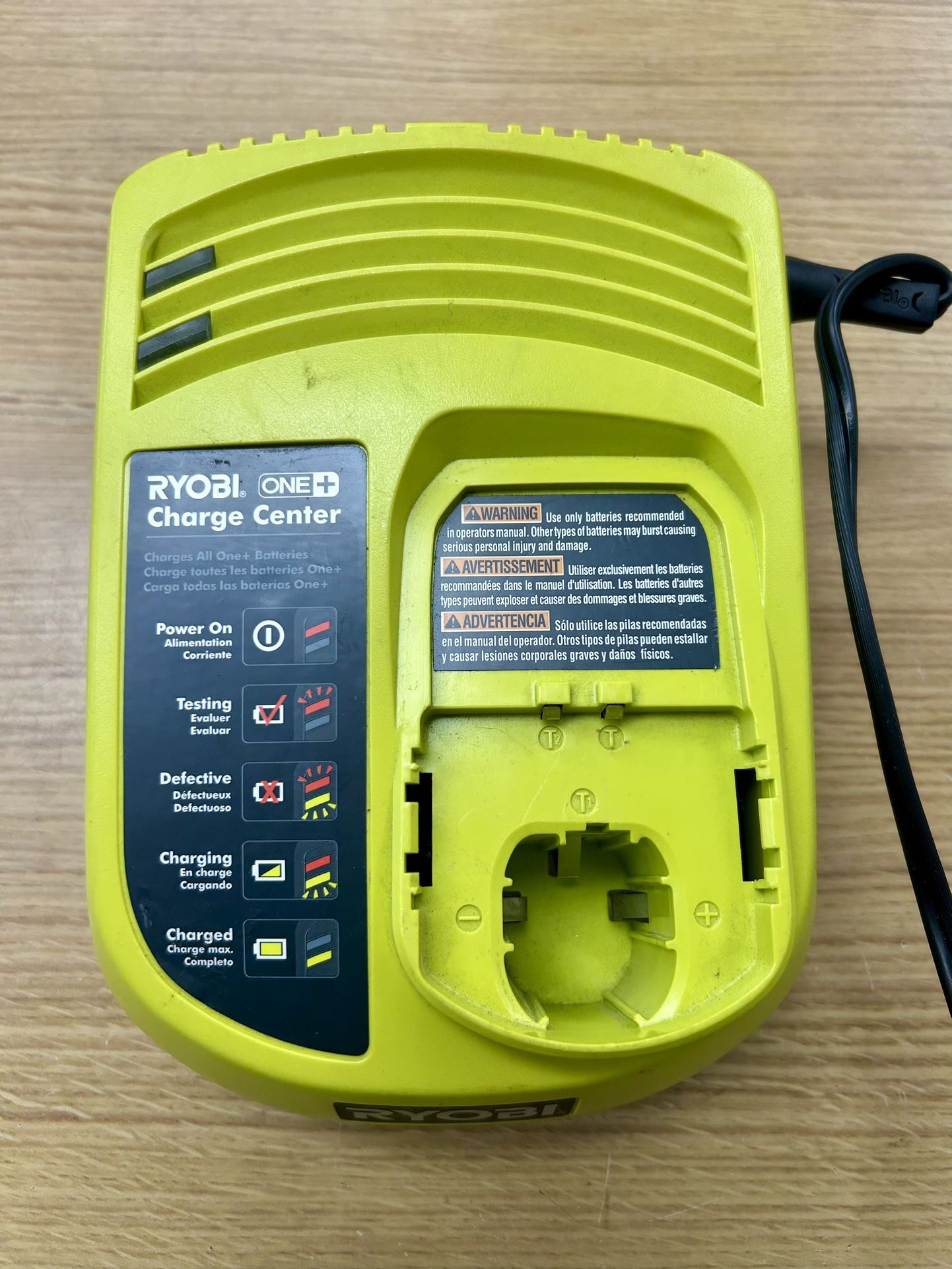 Replace ryobi 18v battery charger P113