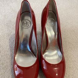 Women’s Jessica Simpson Red Heels, Size 10