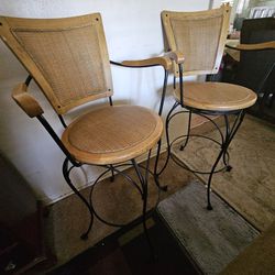 Bar Chairs Very Sturdy  31 Inches High  $125 for both
