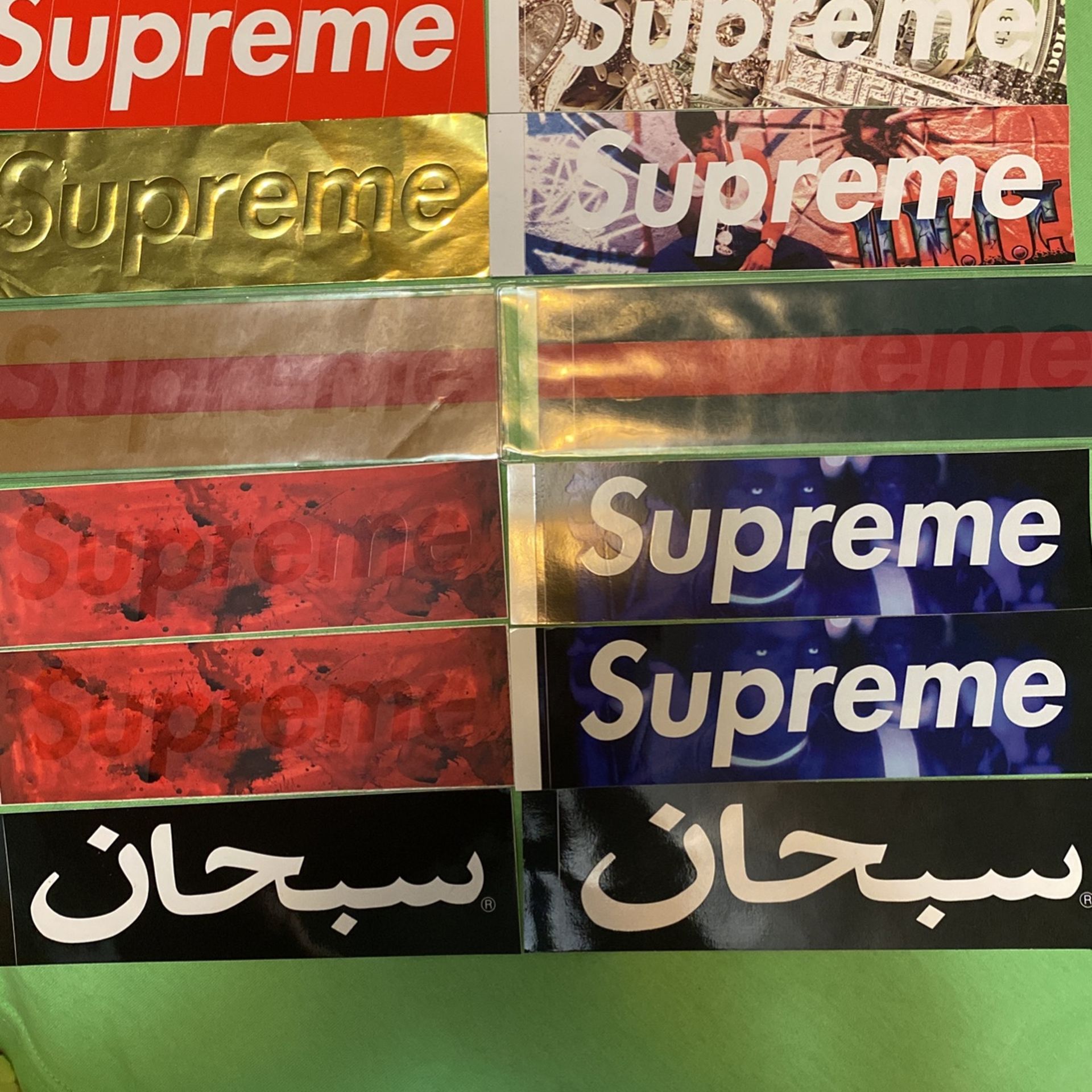 Supreme x Gucci Vintage Box Logo Sticker