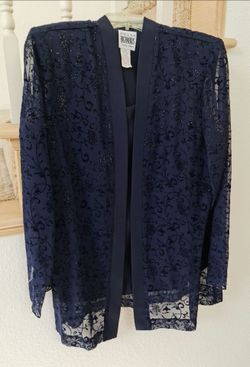 Navy dressy pantsuit