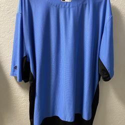 Umpire Shirt Blue W/Black Panel (Majestic)