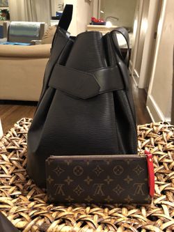 Authentic Louis Vuitton Sac DePaul and Adele Wallet