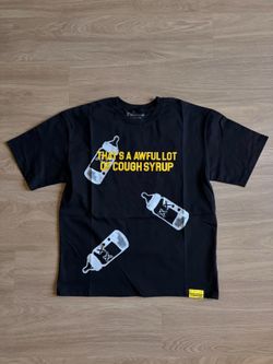 Cough syrup tee
