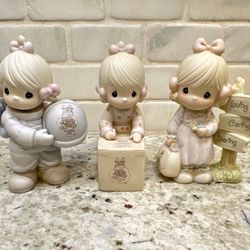 Precious Moments Lot Of 3