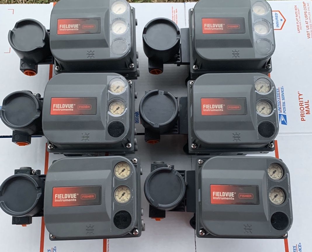 Surplus Fisher Emerson swagelok fittings etc