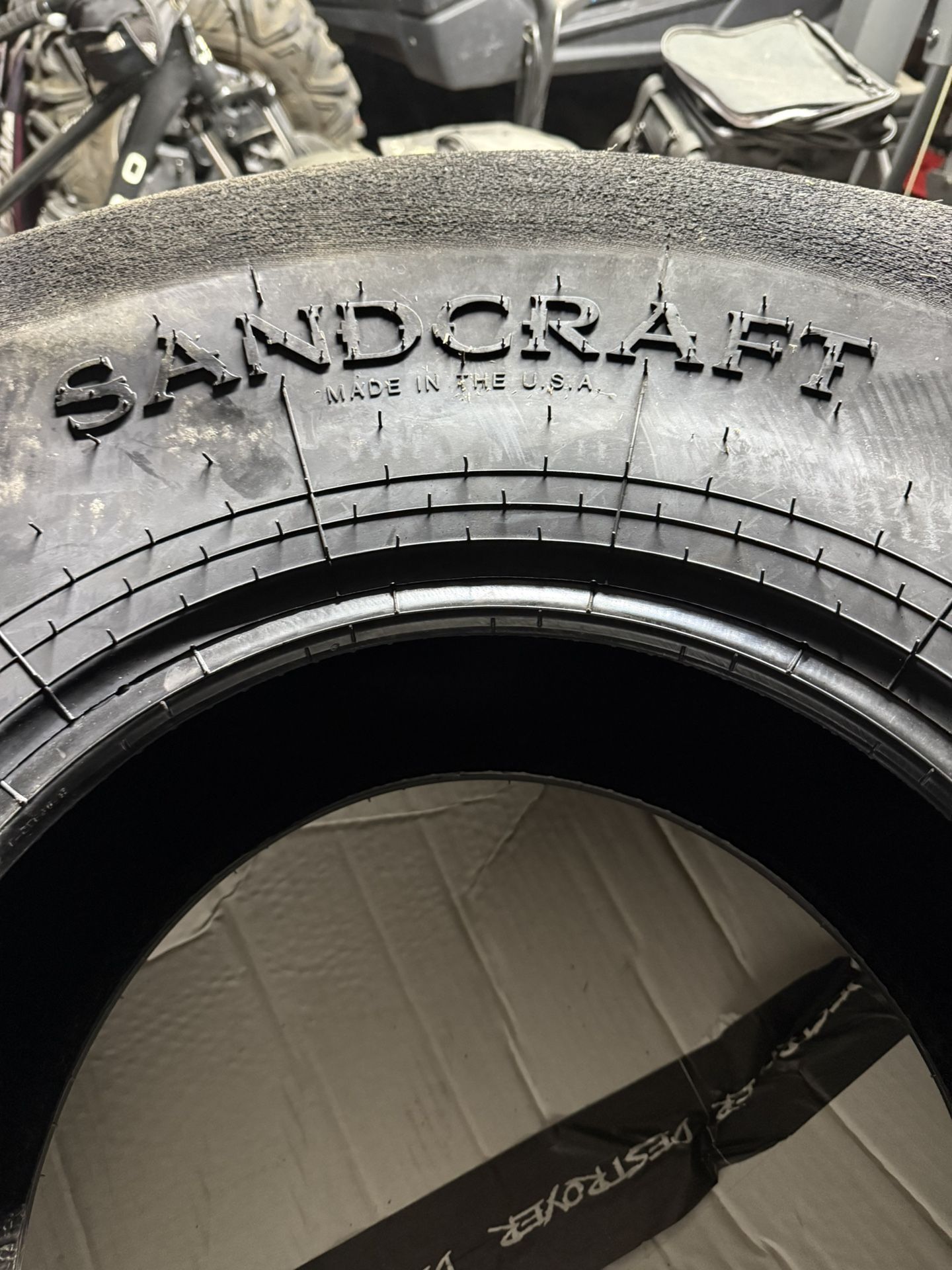 Sandcraft Destroyer Paddle Tires & Diamond Mohawk Front Tires