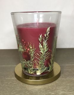 Bloom and Prosper Pomegranate and Pine Candle