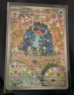 Seismitoad 105/086 SV Black Bolt