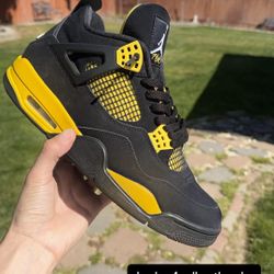 Jordan 4 Yellow Thunder 