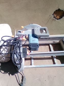 Mk 101 tile/concrete saw