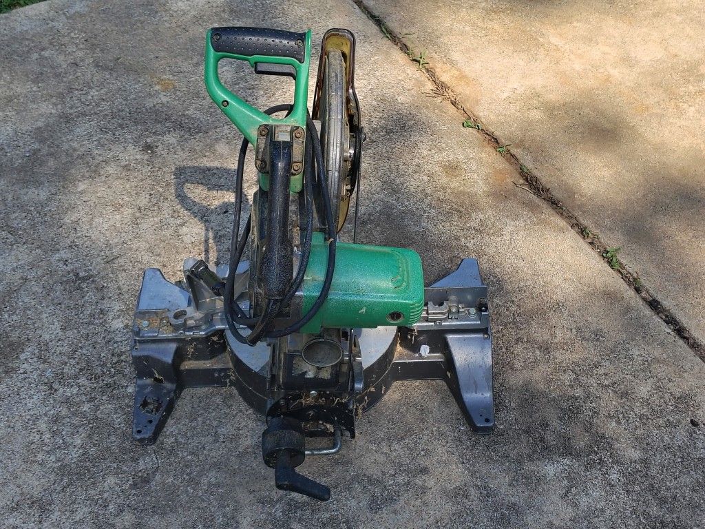 Green Miter Saw
