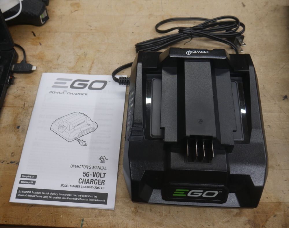 EGO Power CH3200 320W 56V Lithium Battery Fast Charger 889665-2