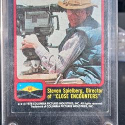 Steven Spielberg's Rookie Card The Encounters