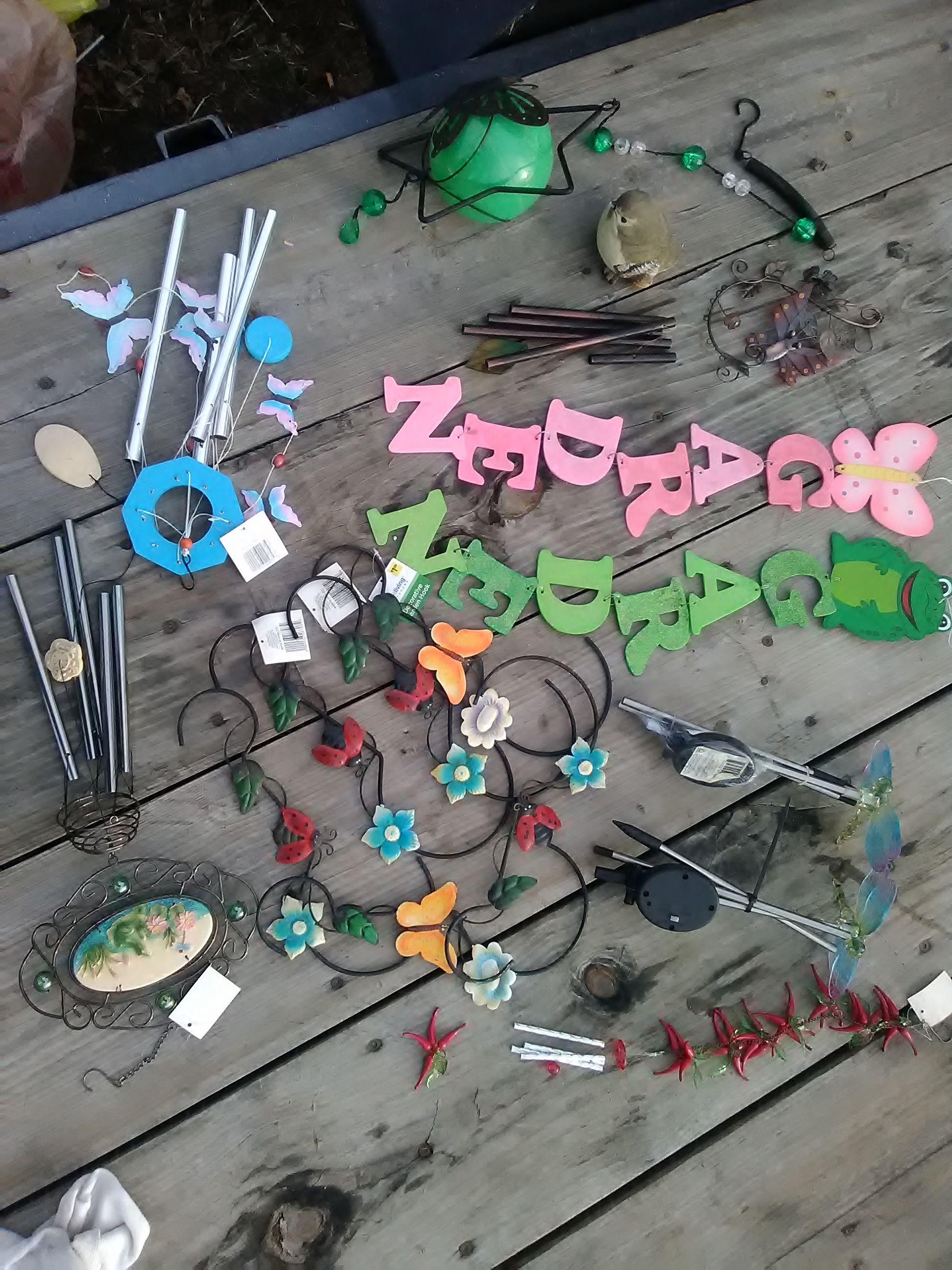 Yard Ornaments and Wind Chimes