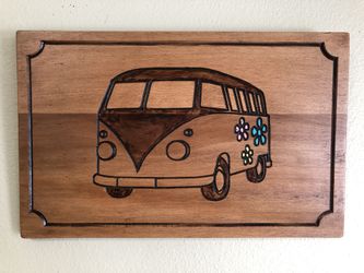 VW wood craft two pieces