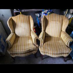 Queen Annie Wingback Chairs