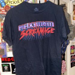Universal Studios Maximum Screamage Halloween Horror Nights 2019 M Shirt