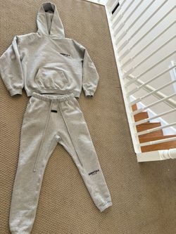 Grey Essential Sweat Suit Medium