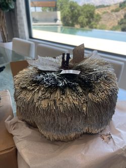 5 NEW Metallic Pumpkins