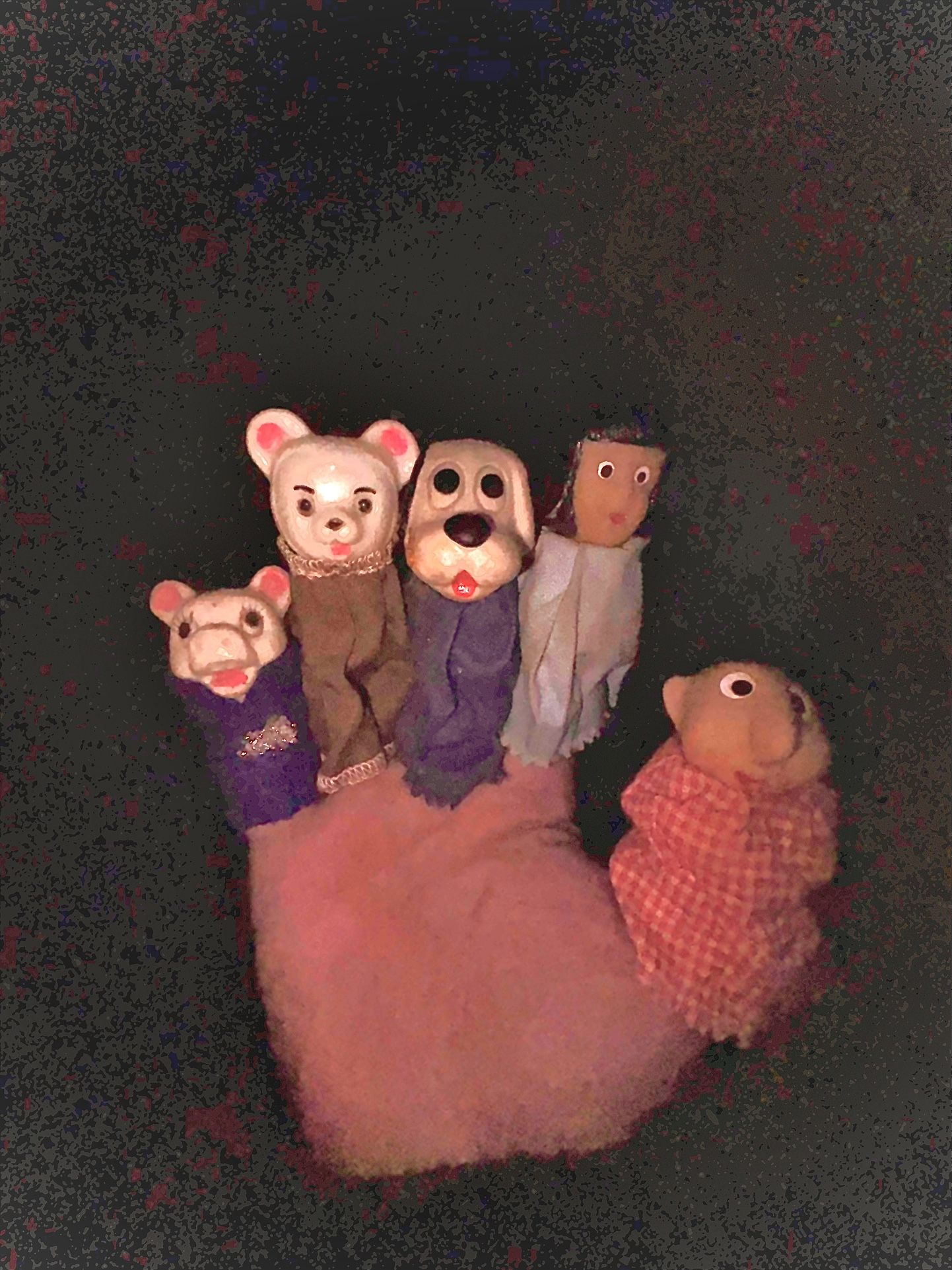 Vintage Finger Puppets
