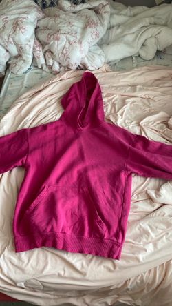 Cozy hot pink hoodie