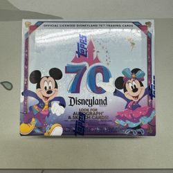 Disney Topps 70th Anniversary Trading Card Box