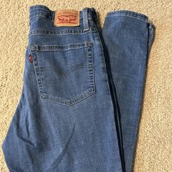 LEVI Blue Skinny Jeans Size 30