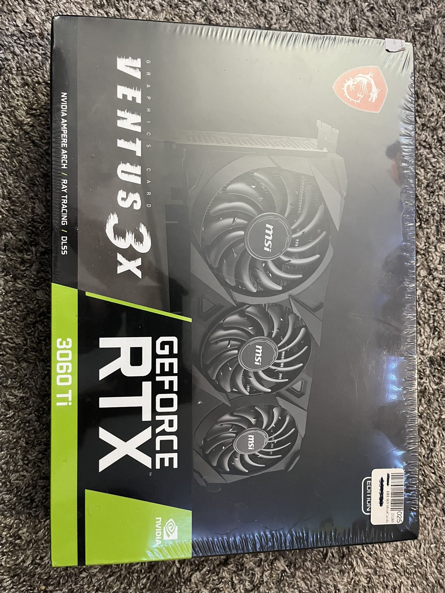 MSI RTX 3060 Ti Ventus 3x OC LHR (NEW)