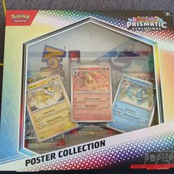 SEALED Prismatic Evolutions Poster Box Pokemon TCG
