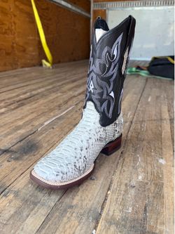 Nueva bota de piel original