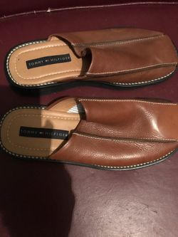 Tommy hillfiger leather shoes