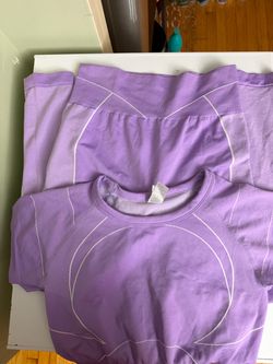 2 Piece lite purple set