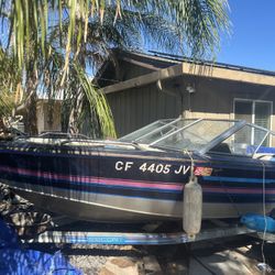 1989 Bluefin aluminum boat