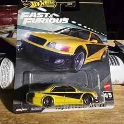 Hot Wheels® Cars, Premium Fast & Furious™ Toyota Chaser JZX 100