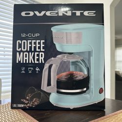 Ovente 12-Cup Coffee Maker – Never Used 🩵