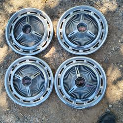 1964 ss Impala hubcaps