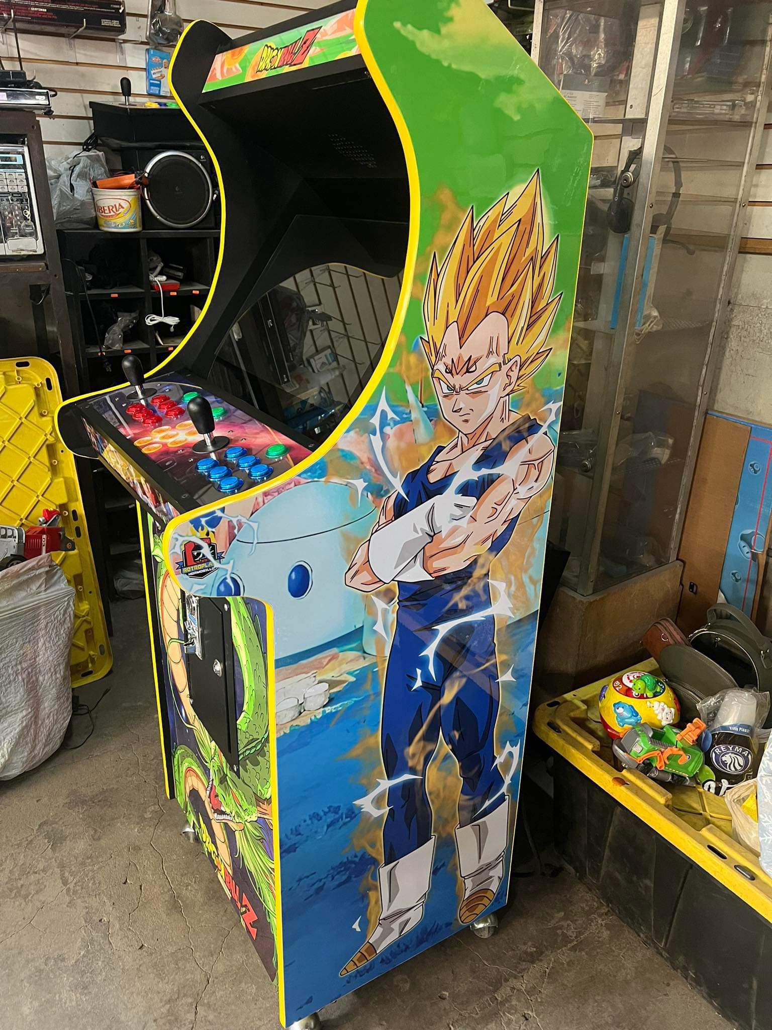 Custom Multi-game Dragon Ball Arcade Machine 10,000 Games  