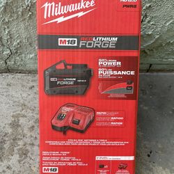 Milwaukee M18 Red Lithium FORGE HD12.0 Cool Cycle & Rapid Charger Kit