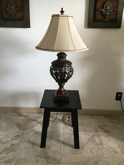 Lamp & Table