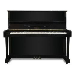 Yamaha MC301 Upright Piano - Black, 1985