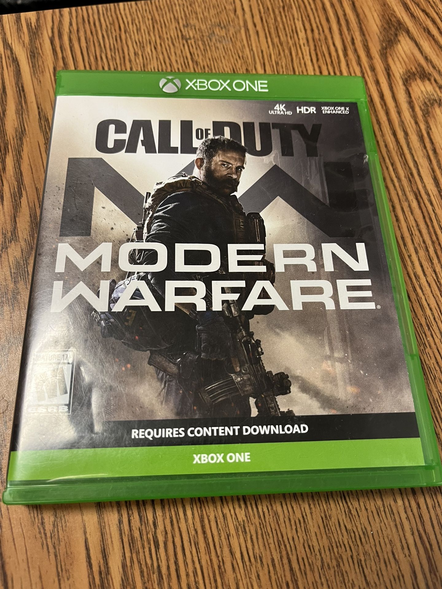 Call Of Duty Modern Warfare Xbox One