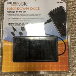 Thunderbolt magnum solar power pack