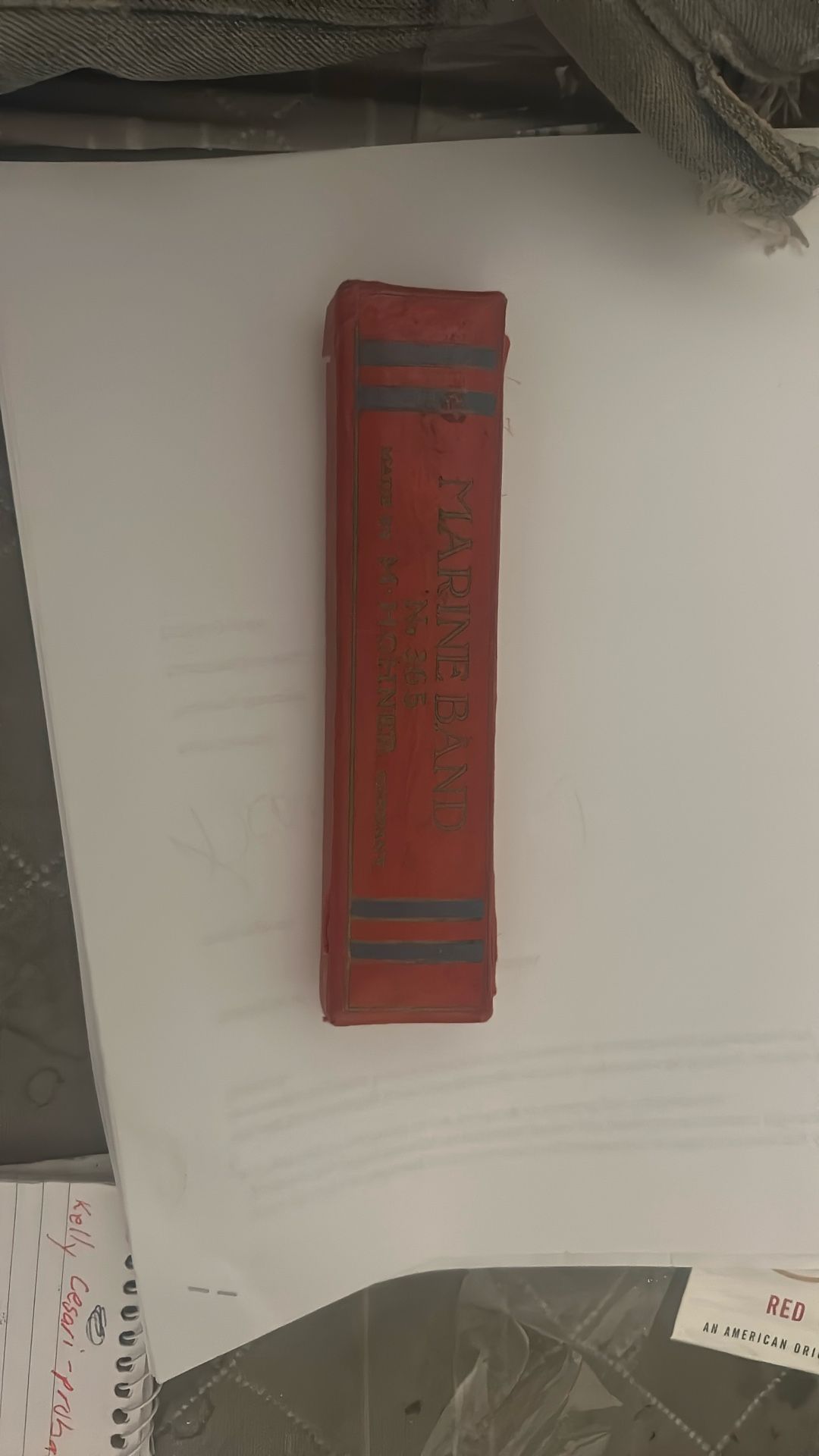 Vintage Horner Marine Band harmonica