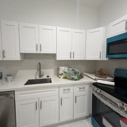 Brand New Full Kitchen, Cabinets, Granite Countertop, Kitchen And Microwave