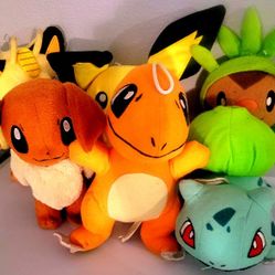 Pokemon Plush Set