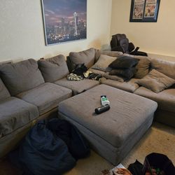 Light Grey sectional couch